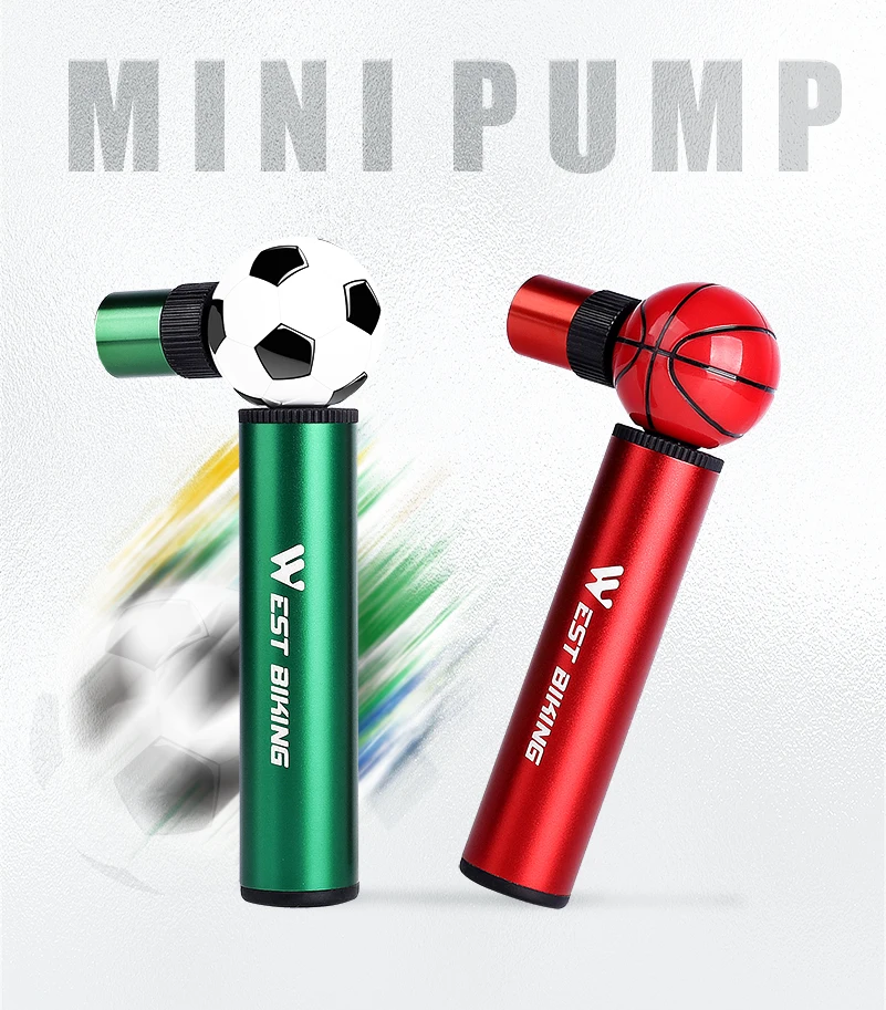 New Super Mini Portable Cycling Bike Bicycle Hand pressure Inflator Tire Pump