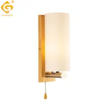 Modern Glass Aluminum Wall Lamp Nordic Bedside Sconce Bed Room Hotel Night lighting LED E27 Bulbs Wall Mounted Stair Lights Modern Glass Aluminum Wall Lamp Nordic Bedside Sconce Bed Room Hotel Night lighting LED E27 Bulbs Wall Mounted Stair Lights