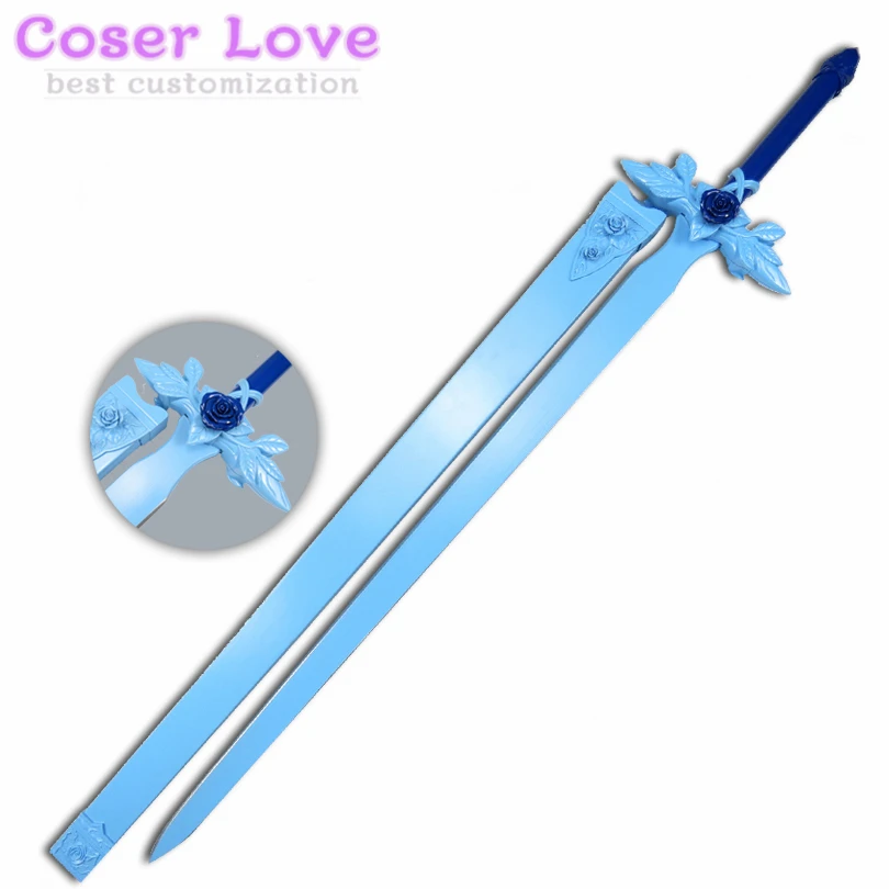 Sword Art Online Alicization Eugeo blue Rose sword Cosplay Prop for
Christmas Halloween