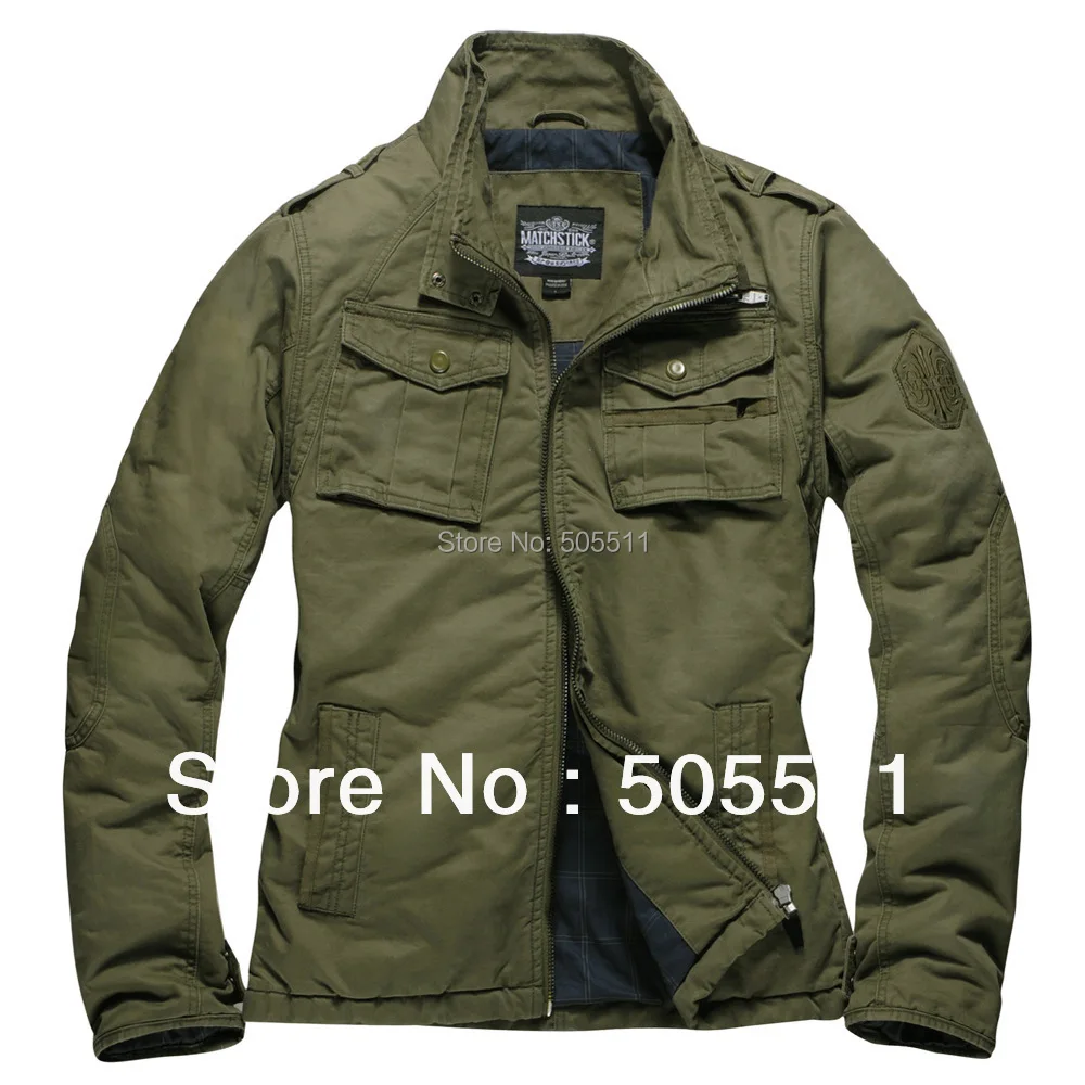 Partido para hombre de la alta calidad forrado chaqueta
