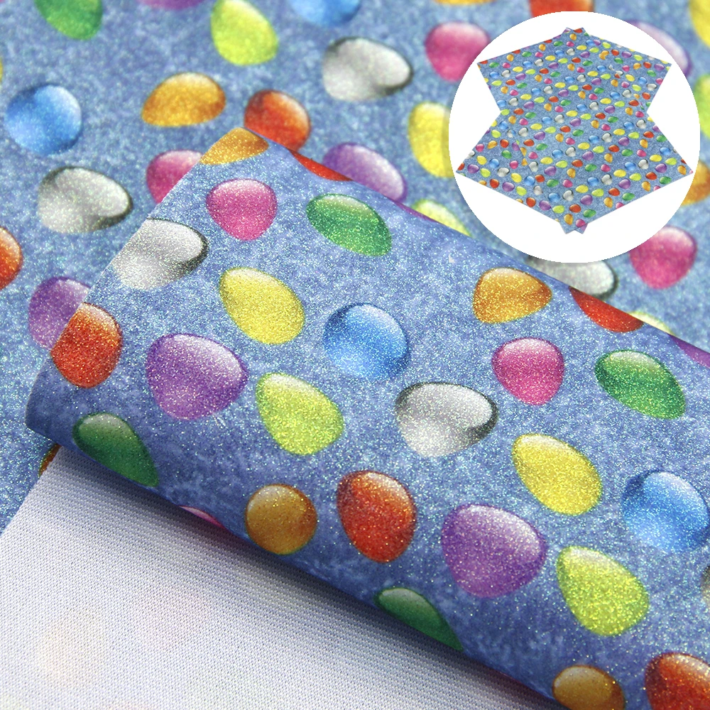 David accessories 20*34 см блестящие dot искусственной искусственная кожа бант для волос для художественного оформления ногтей, ручная работа ремесел 1 шт, 1Yc6814 - Цвет: 1085266007