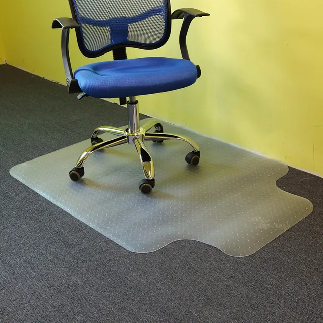 Online 1pc Lipped Office Chair Desk T Shaped Carpet Protector 1pc Lipped Office Chair Desk T Shaped Carpet Protector Mat Clear With Grips