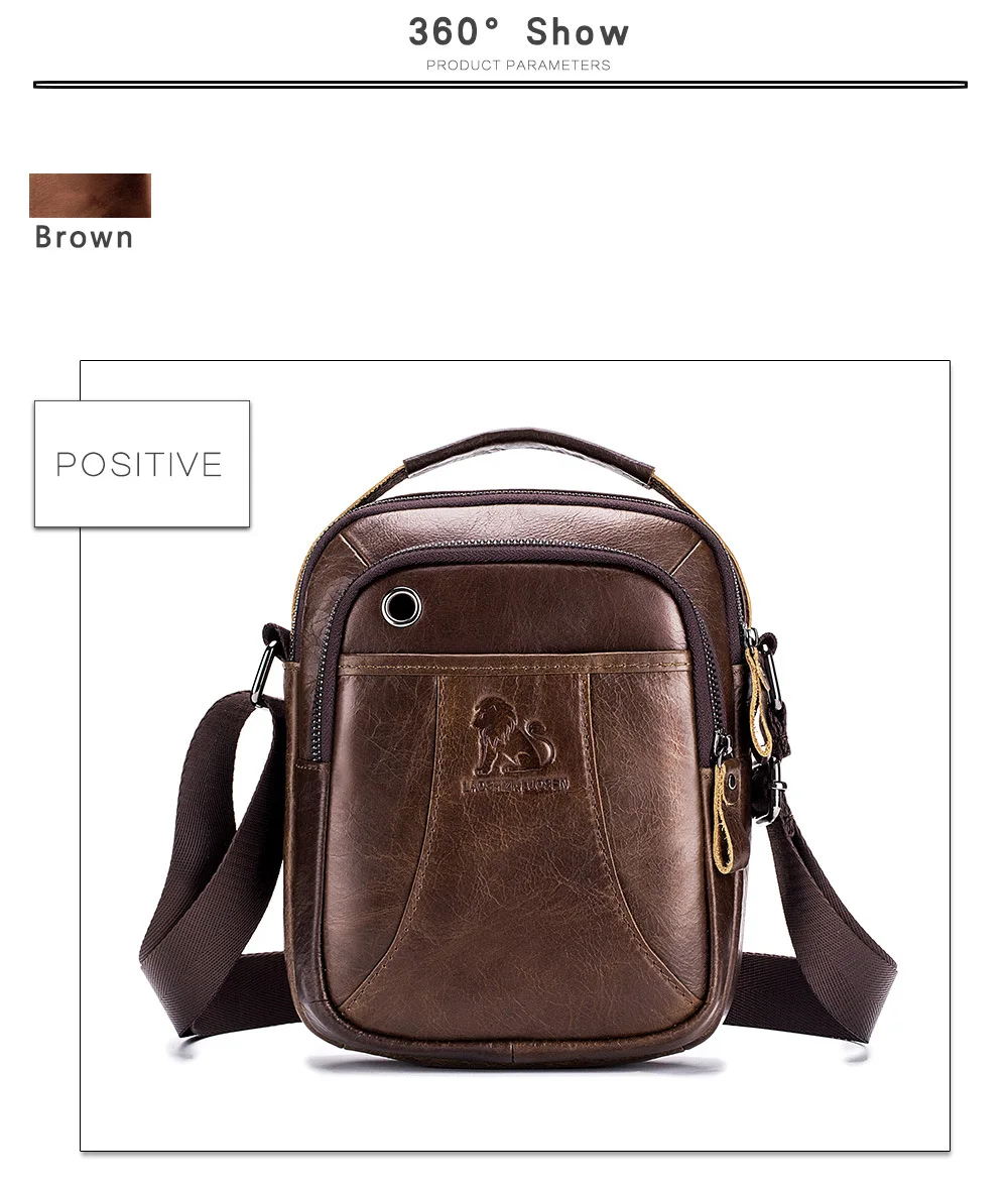 LAOSHIZI кожаная мужская сумка на плечо модные ретро сумки-мессенджеры на застежках деловые мужские высококачественные bolsas брендовые модные