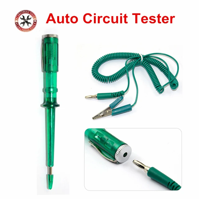 1pc 6-24V Auto Testeur De Circuit De Lumière De Voiture Lampe Test