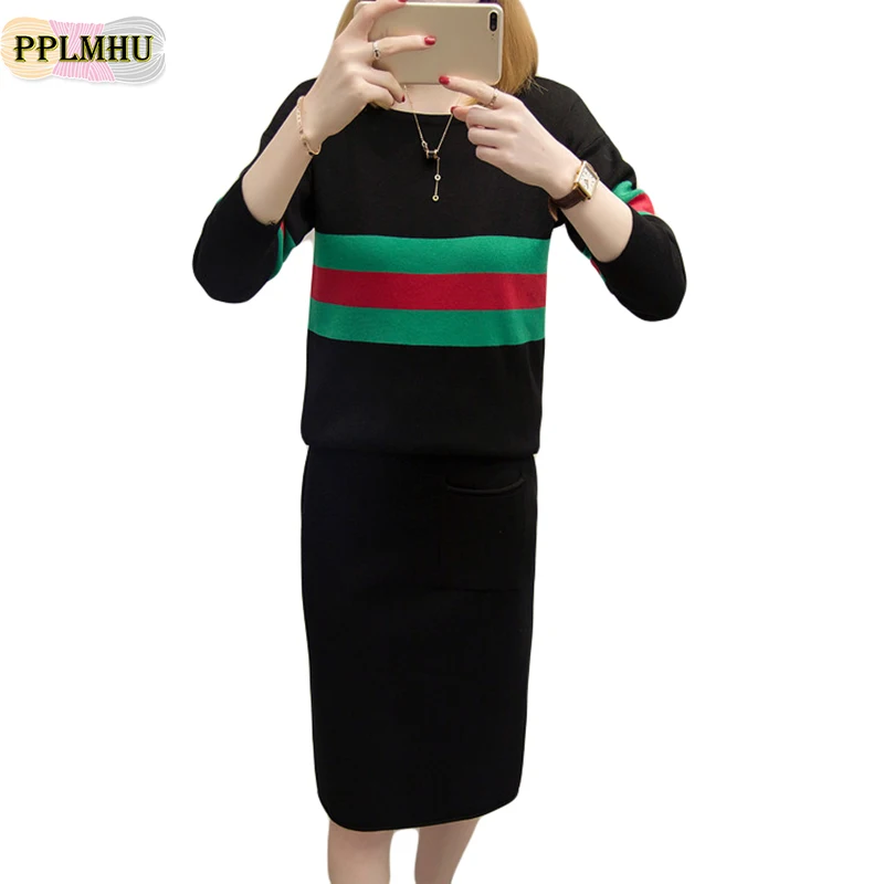womens knit suits plus size