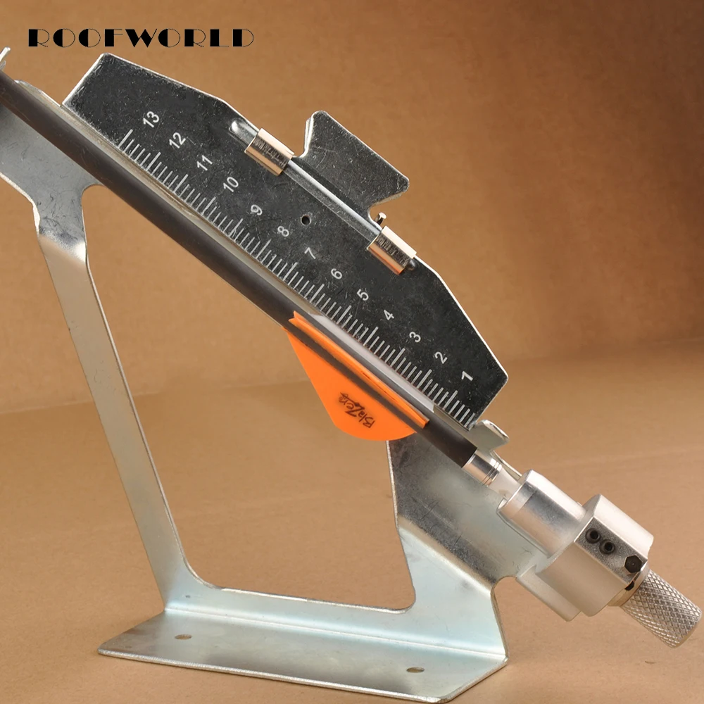 Archery Make DIY Tool Arrows Adjustable Steel Fletching Jig Stick