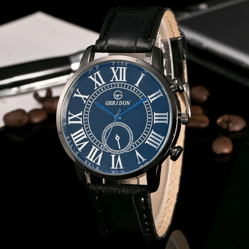 Relojes 2018 Watch Men Fashion Business Quartz Clock Mens Watch Luxury Brand Roman Scale Waterproof Wristwatch Relogio Masculino