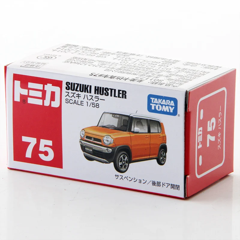 Takara Tomy Tomica SUZUKI HUSTLER 1/58 металл литья под давлением модели автомобиля игрушечный