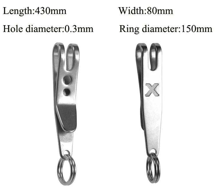 EDC сумка Подвеска зажим с кольцом для ключей карабин 301 нержавеющая сталь открытый инструмент Quicklink мульти инструменты Карманный Брелок для кемпинга