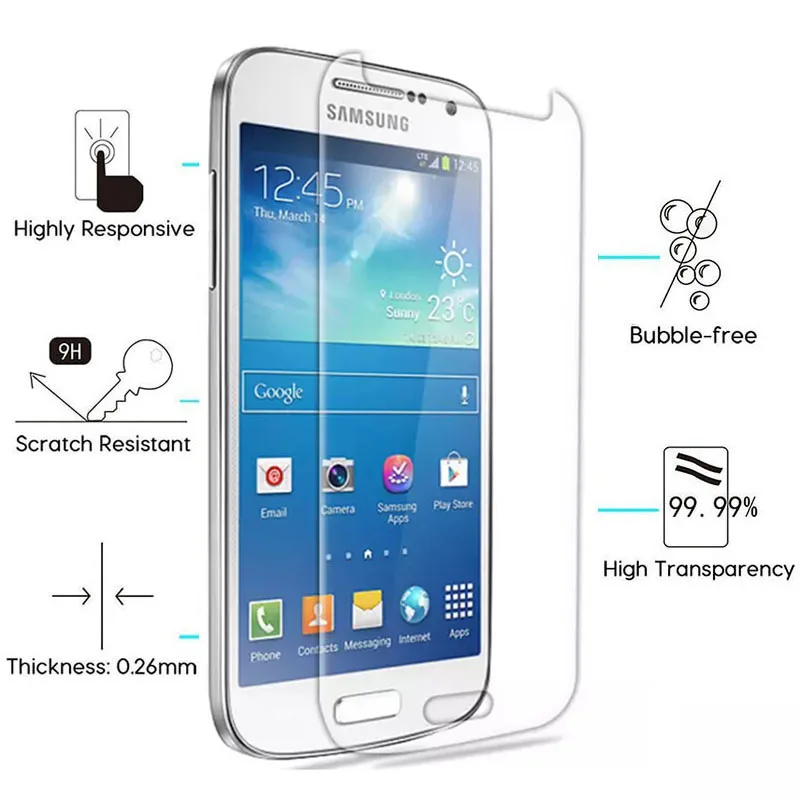 Для Samsung Galaxy S4 Mini стекло для S3 S5 S6 S7 S2 Закаленное Защитная пленка|glass screen|tempered glass