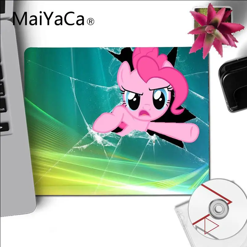 MaiYaCa my little pony Удобная мышка коврик для игровой мыши игровые коврики для мыши - Цвет: No LockEdge 18x22cm