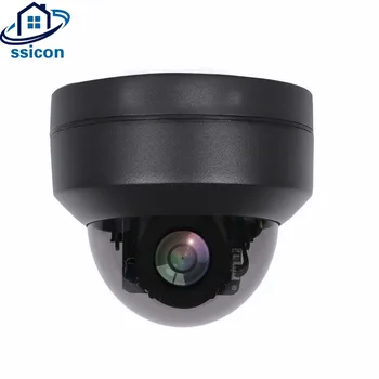 

SSICON 2MP Starlight IP PTZ Camera 2.5 Inch 2.8-12mm Motorized Lens 4x Zoom SONY307 Sensor 1080P POE Security Camera Hisee APP