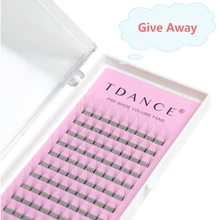 TDANCE больше расходные материалы для наращивания ресниц ресницы 0,07 0,10 мм толщина пре-вентилятор 16/17 мм русский объем ресниц для наращивания