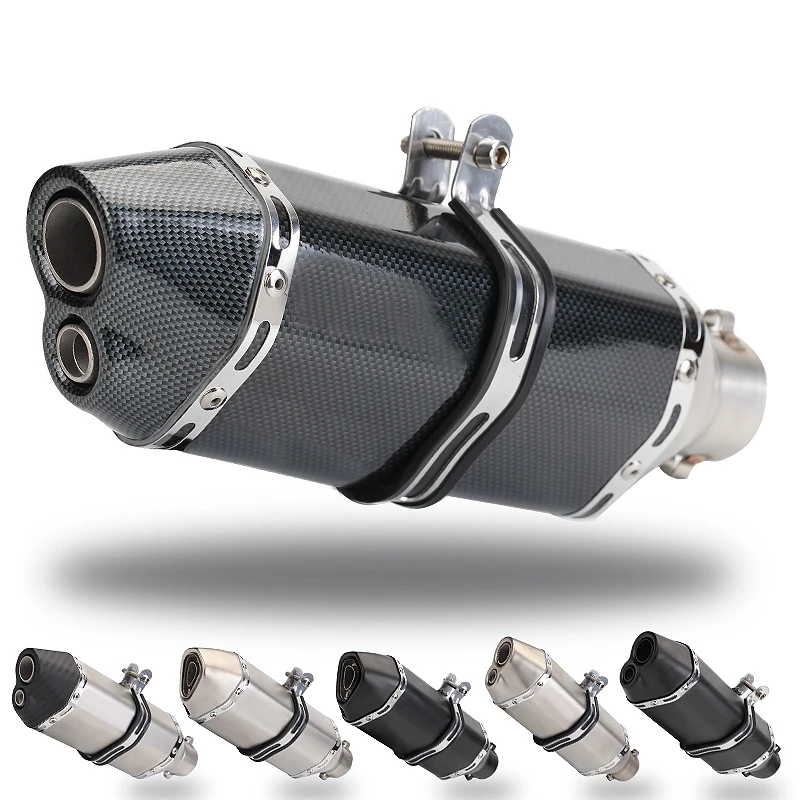 

Motorcycle Modification Forkawasaki Fukushima Horizon High Volume Racing Racing 51 General Small Hexagonal Exhaust Pipe