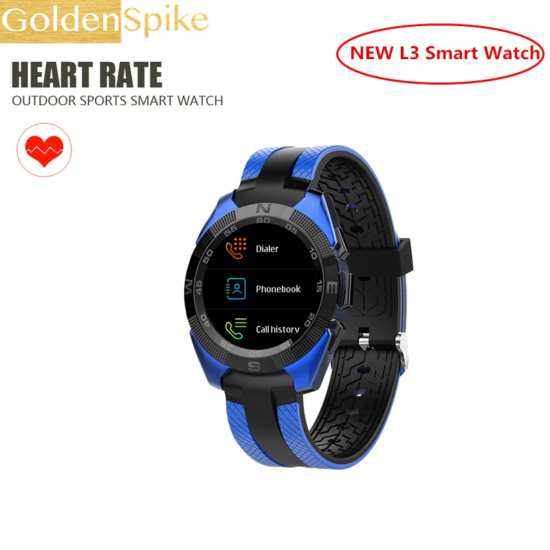 NEW Original L3 G5 Smart Watch MTK2502 Smartwatch Heart Rate Monitor Fitness Tracker Call SMS Reminder Camera for Android iOS |