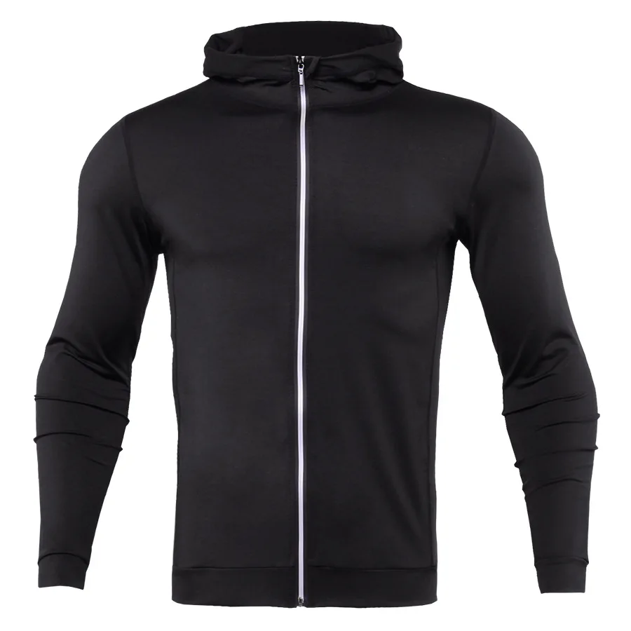 Для мужчин спортивные худи сжатие Hoody Crossfit кофты Мужчин Спортивная Мужская