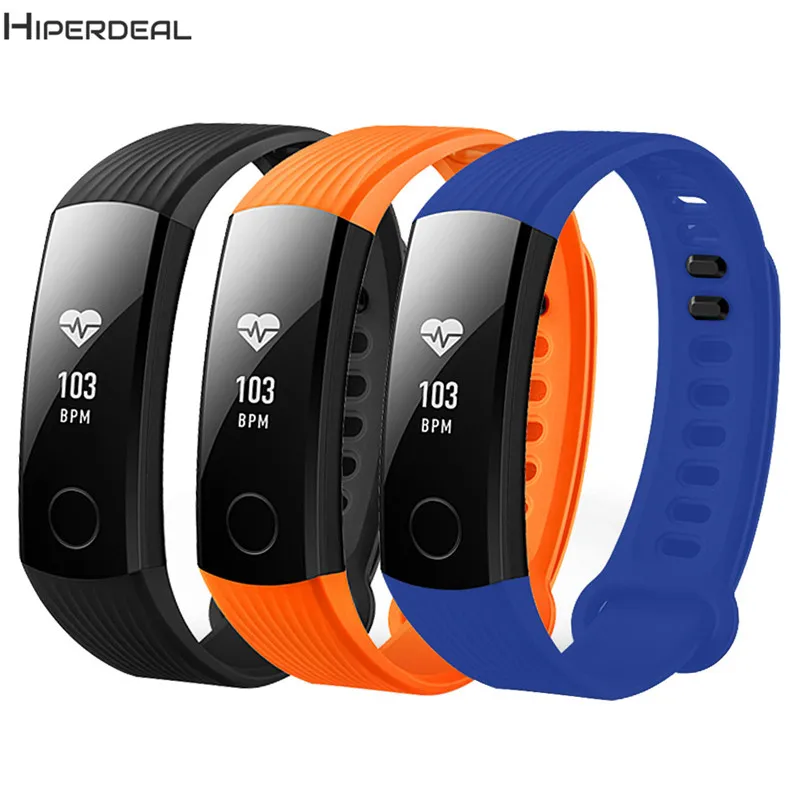 

3 Colors 2017 Replacement Silicon 200 mm Smart Watch Quick Release Kit Band Strap For Huawei Honor 3 Smart Band 2017 OC17b