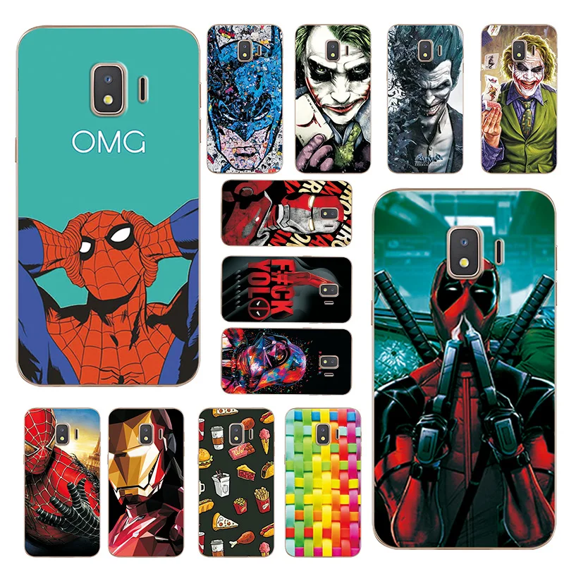 

The Avengers Phone Case For Samsung Galaxy J2 Core TPU Silicone Case For Samsung J2 Core Novelty Painted Cover J2Core SM-J260F