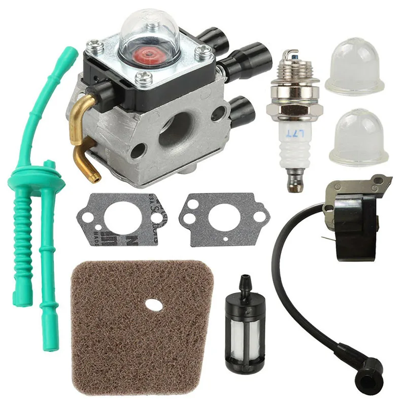

Replacement Carburetor Ignition Coil Kit For STIHL FS55 FS38 FS55R KM55 FS45 FS46 Trimmer Part Tool kits