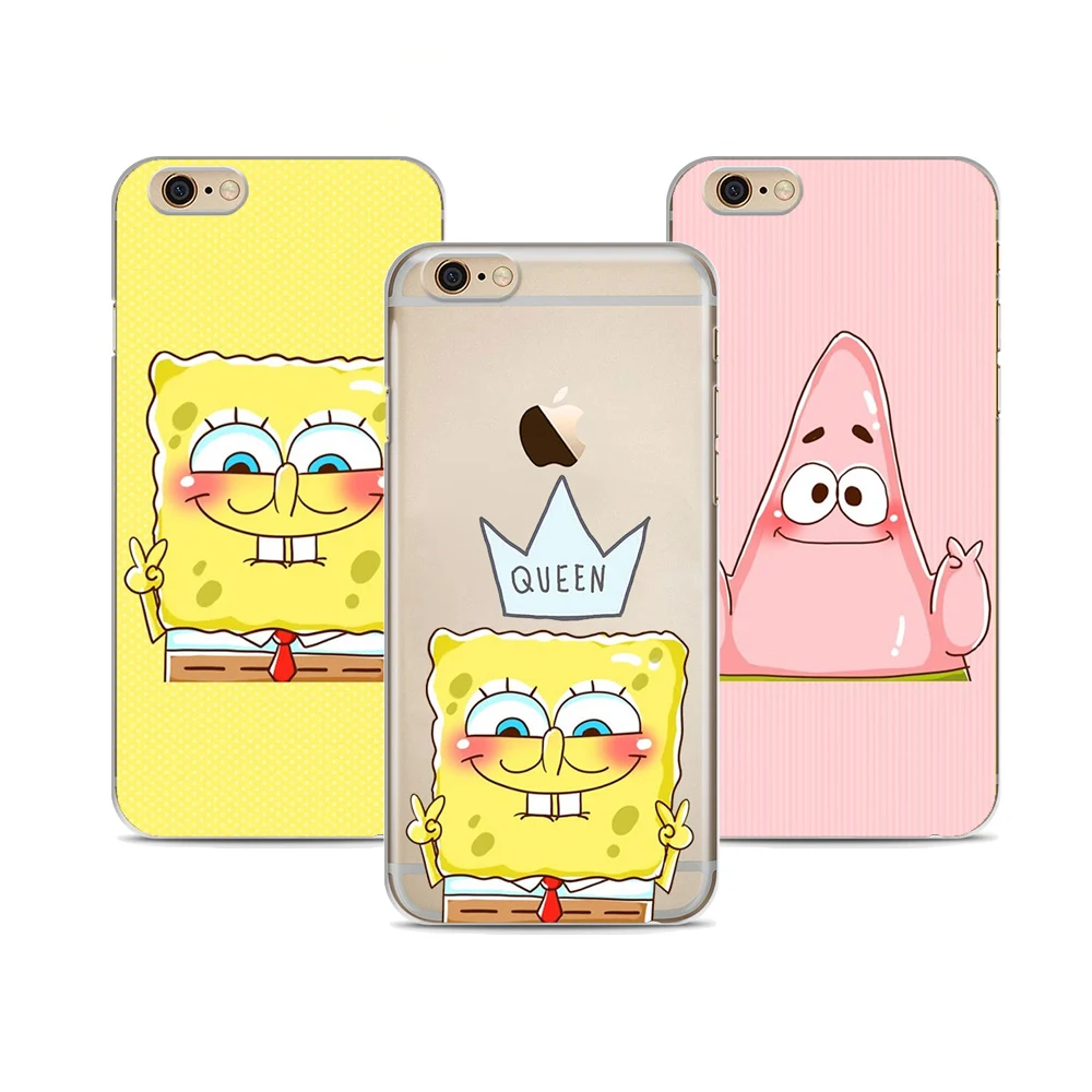 Best Friend Patrick Queen Spongebob Stars Transparent Soft