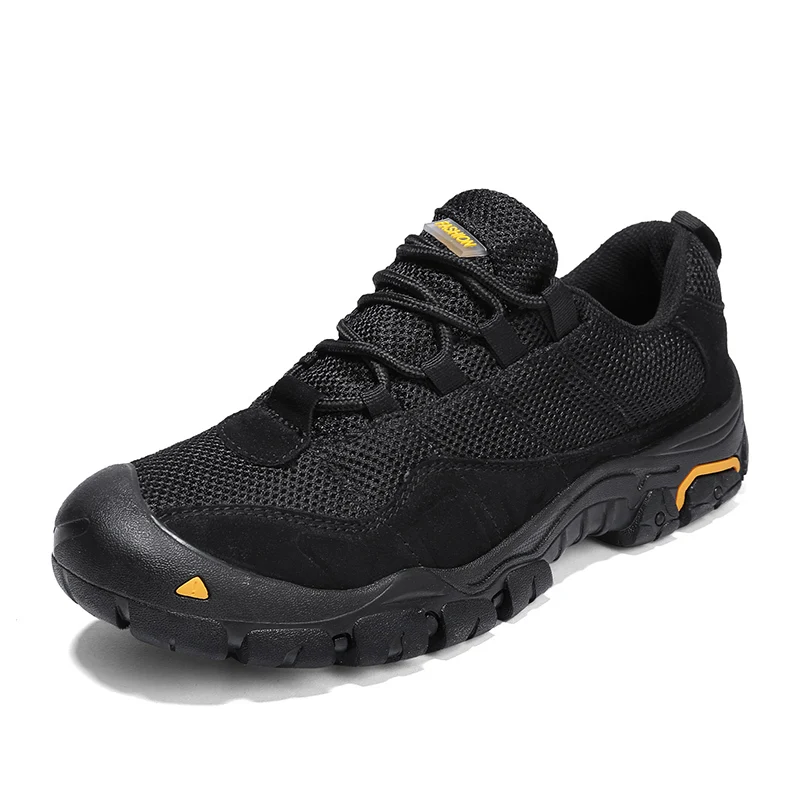 Новые кроссовки Мужские дышащие Нескользящие Clorts светильник для взрослых Вулканизированная обувь мужская черная обувь zapatos hombre - Color: Black