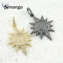 5Pieces,The Rainbow Series, Jewelry Making Supplies, DIY Jewelry.The Star Shape 18K Gold Plated Pendant, Can Wholesale