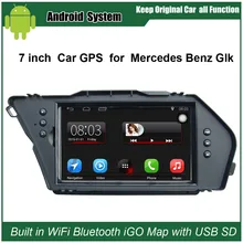 Upgraded Original Car Radio Player Suit to Mercedes Benz Glk Car Video Player Built in WiFi