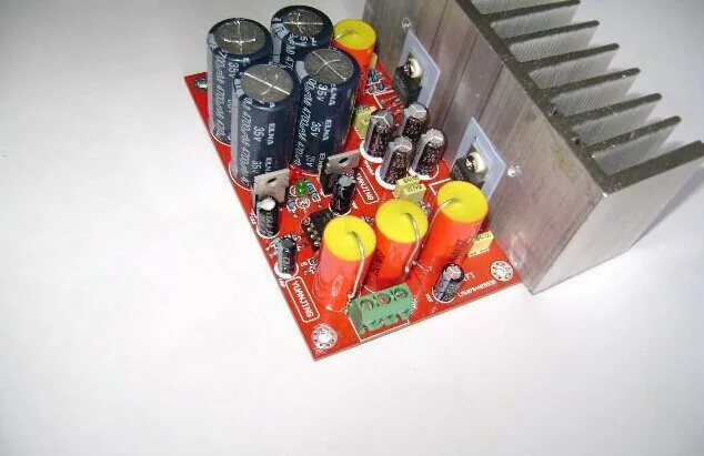 AMP board using new original LM1875+ NE5532 amplifier board(With radiator
