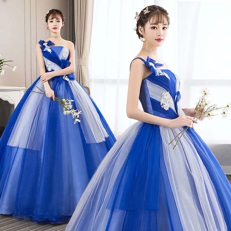 Ruthshen Новое поступление Vestido De Debutante 15 Ano Бальные платья на одно плечо пышные платья на одно плечо для выпускного вечера