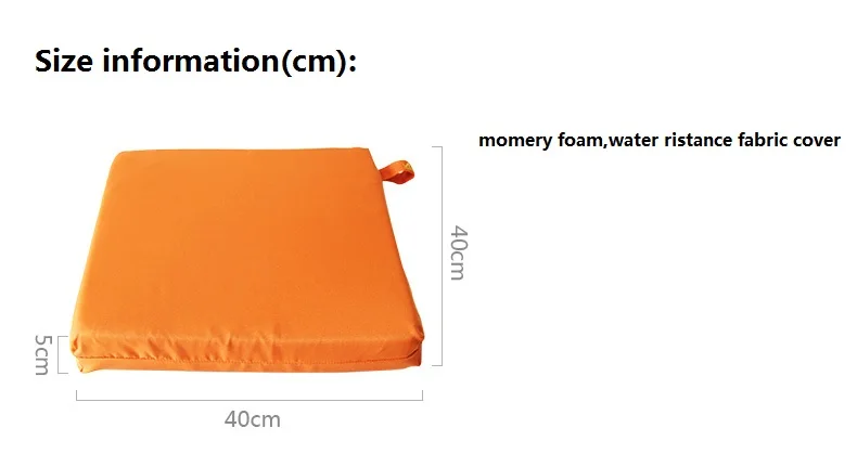 Квадратная однотонная губчатая Подушка для офиса, студента, стула, подушка, съемная моющаяся ткань, подушка для стула, зимние подушки для стула