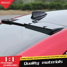 Для Mazda 3 Axela спойлер на крыше- ABS Материал заднее крыло автомобиля праймер цвет задний спойлер для Mazda 3 Axela спойлер
