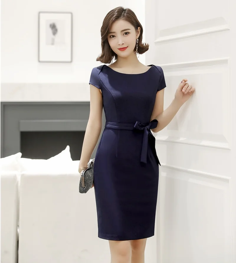 Uniforme Vestidos Formales Para Trabajar En Oficina Cómodo Y