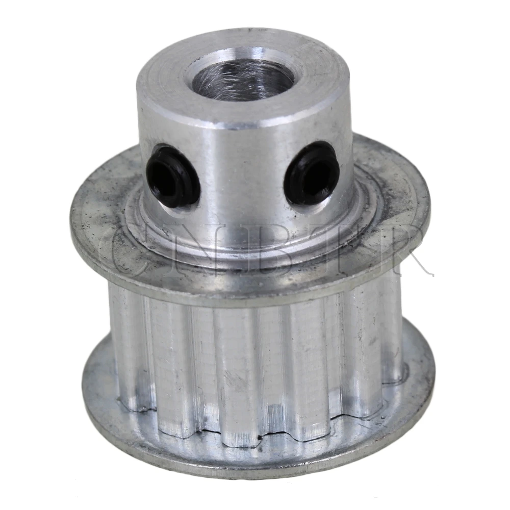 CNBTR Aluminum Stepper Motor 6.5mm Dia Bore Timing Belt Pulley 12 Teeth