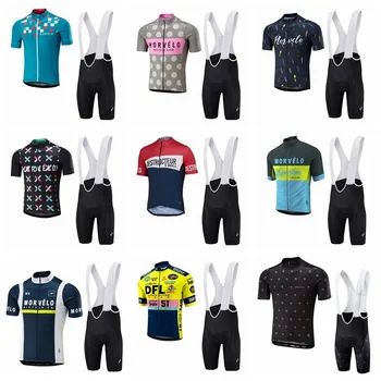 

2019 Cycling jersey Short Sleeve shirts shorts sets summer men breathable bike clothing MTB Ropa Ciclismo Bicycle maillot 21410F