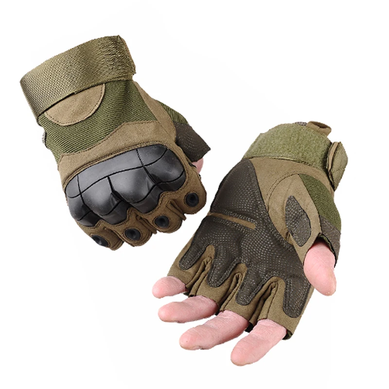 Motorcycle Half Finger Gloves Anti-skid Riding Tactical Soft Shell Microfiber Protective Gear for Outdoor Sports Racing | Автомобили и