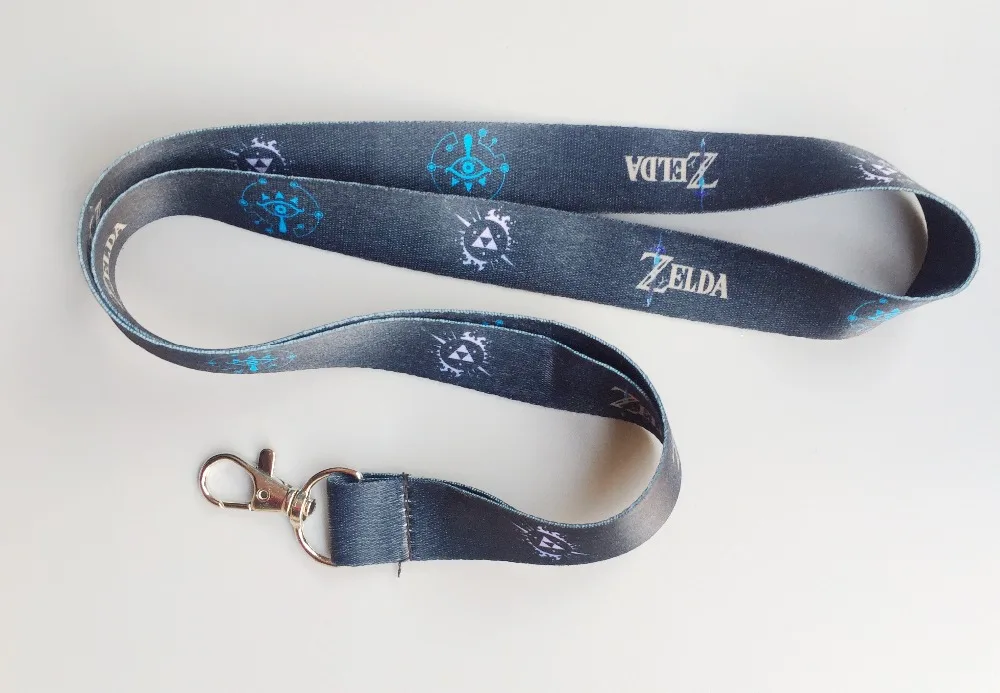 

Lot 20Pcs cartoon Japanese anime Zelda Neck Straps Lanyards Mobile Phone,ID Card,Key kids gifts black Z001