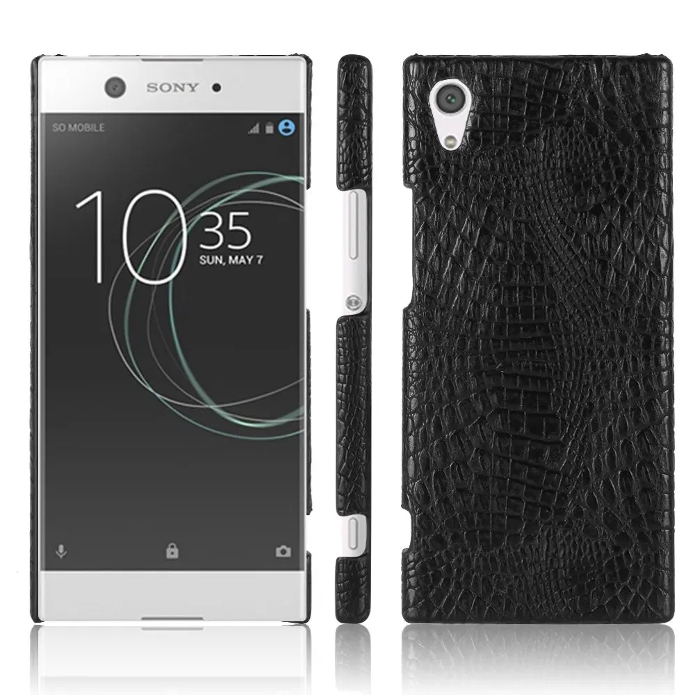 Защитный чехол из крокодиловой кожи для SONY Xperia XA1 dual Hard PC защитный телефона XA 2017