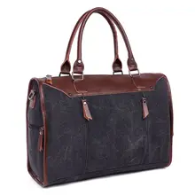 Холст большой Ёмкость дорожная сумка Duffel Выходные Ночь Сумка Чемодан сумки