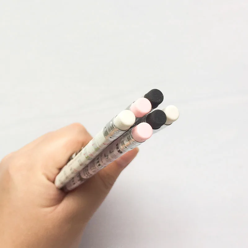 4X Kawaii музыкальные ноты стандартный деревянный карандаш с длинной ручкой инструмент для рисования школьные офисные принадлежности студенческие Канцелярские Товары для детей Подарки