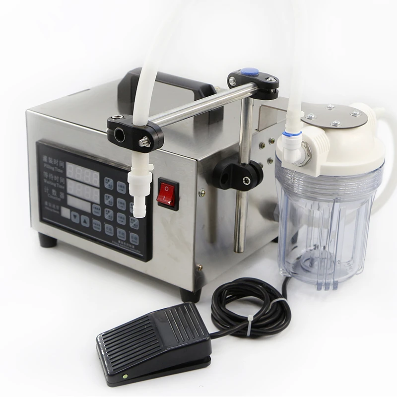 

110/220V Digital Control Liquid Quantitative Liquor Filling Machine With Power-off Memory Function And Anti-dripping Discharging