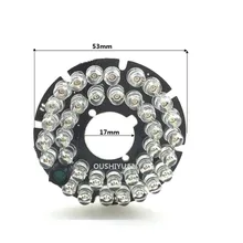 CCTV 36 шт. светодиодный F5 инфракрасный ИК 90 градусов лампы доска 850nm для DIY CCTV Камера