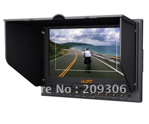 

LILLIPUT 5D2/P 7" digital camera monitor TFT LED field monitor advanced functions for canon 5D-II with HDMI input