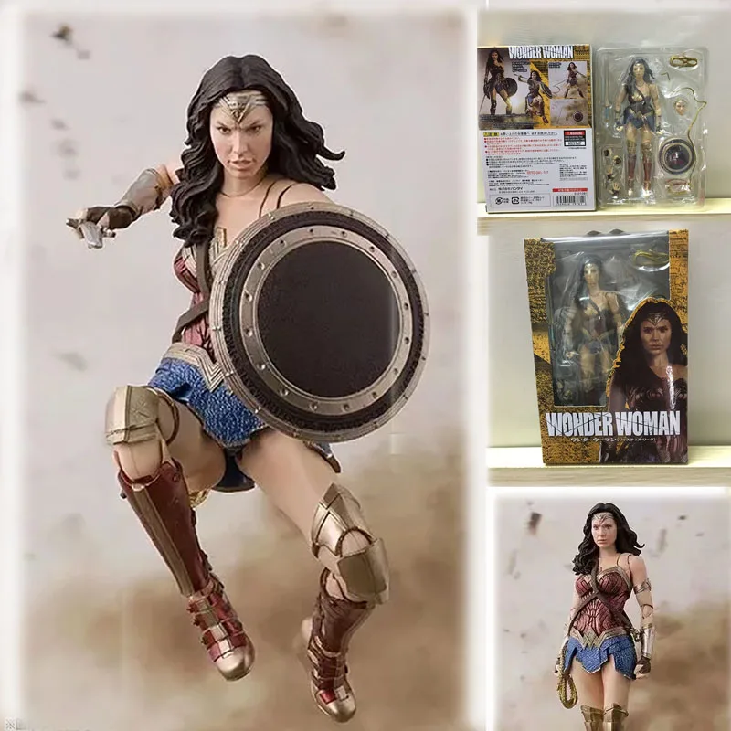 DC Comics Justice League SHF Wonder Woman Коллекционная модель игрушек|Игровые фигурки и
