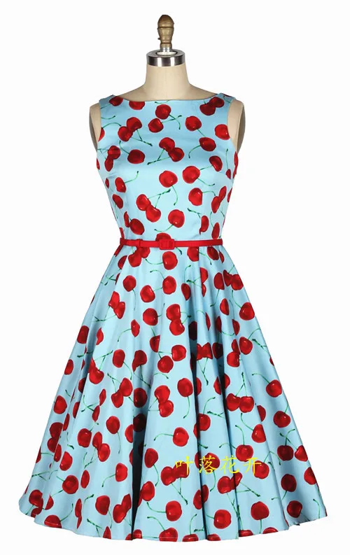 audrey hepburn retro rockabilly red
