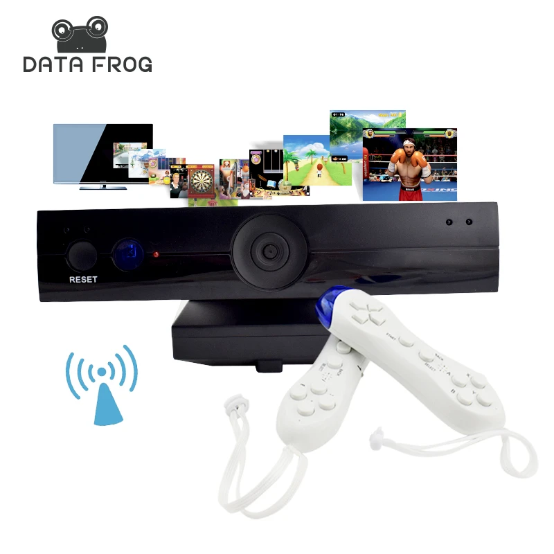 Data Frog Wireless HD TV Game Consoles For Double Parent Child Interactive Video Game Player Machine