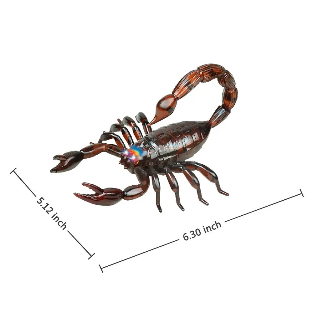 Modelo de Simulação de Controle Scorpion Inovação Infravermelho Elétrico - Escorpião Brinquedo Remoto rc 3 Cheap Animais e robôs por radiocontrole