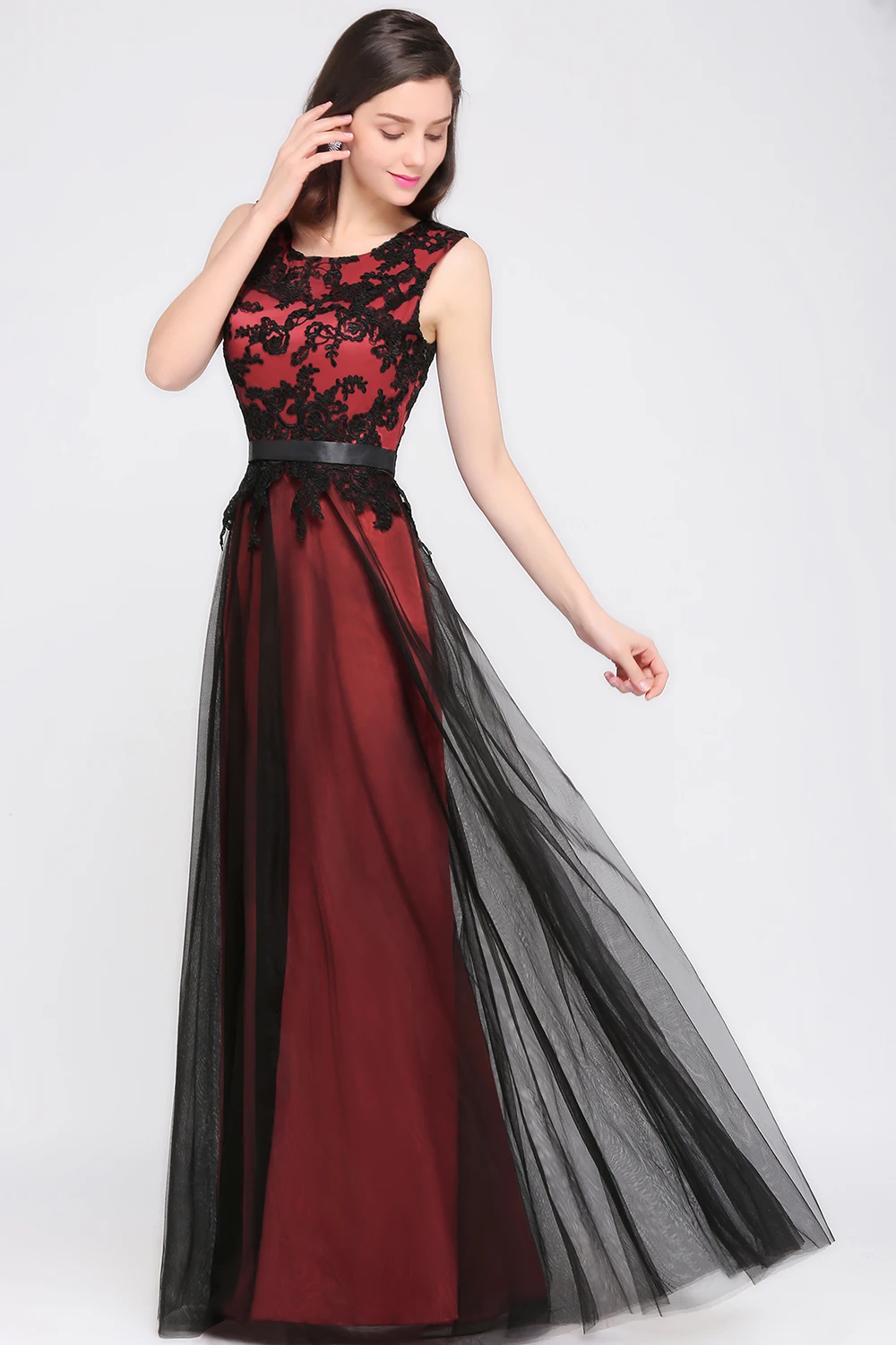 Vestito Elegante Rosso E Nero Online, 52% OFF | www.ingeniovirtual.com