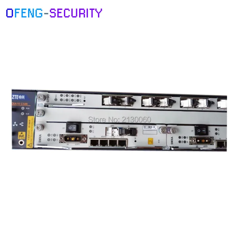 Fibra olt zte C320 GPON EPON OLT Оптический линейный терминал с шасси+ вентилятор+ SMXA/3(DC 10G)+ коляска(DC& AC), аксессуары