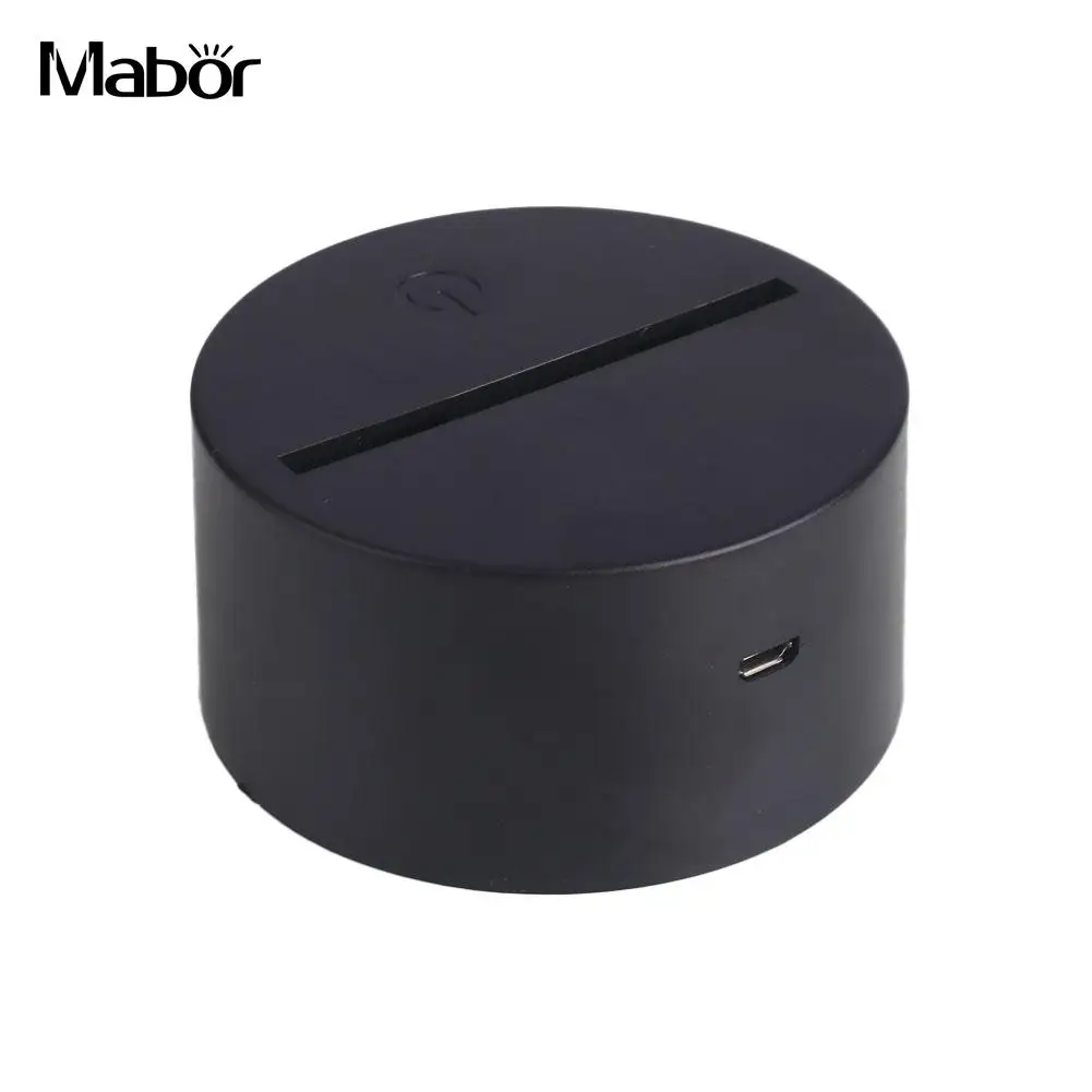 

Lamp Base Lamp Holder 3D LED Romantic Luminous Modern Night Light Gift Lighting Fixture Indoor Light Base