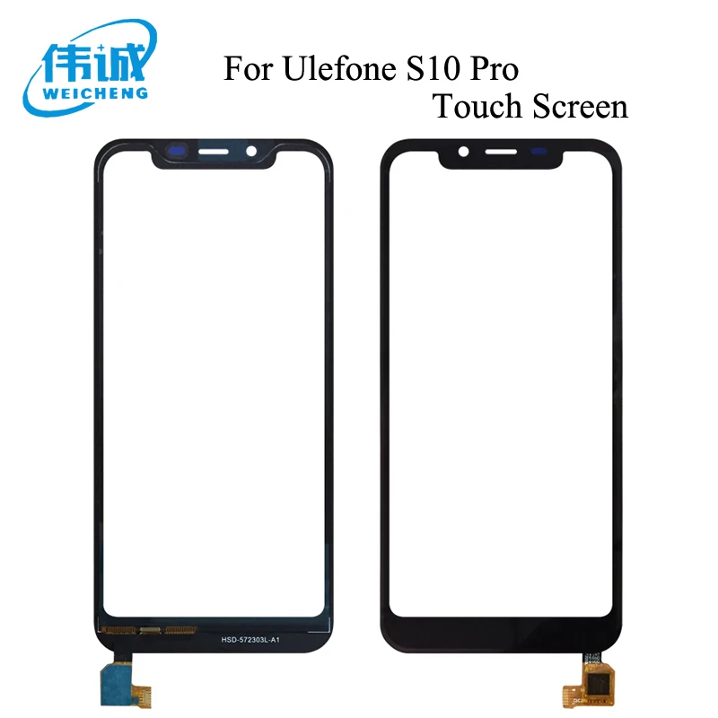 

WEICHENG Top Quality for Ulefone S10 Pro Touch Screen Lens Sensor Touch Panel Replacement Mobile Accessories